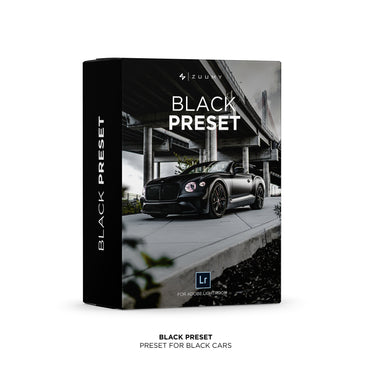 Adobe Lightroom Preset | Black